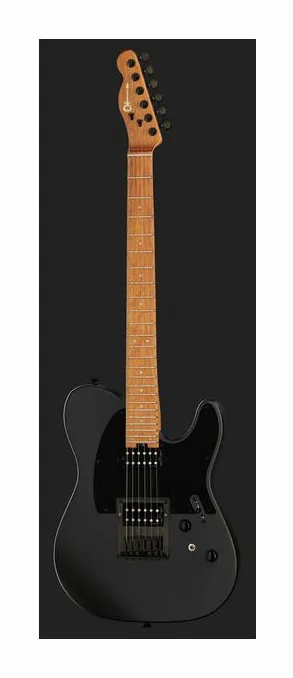Charvel Pro-Mod SC ST2 HH HT Sat.Black, profilo laterale del corpo