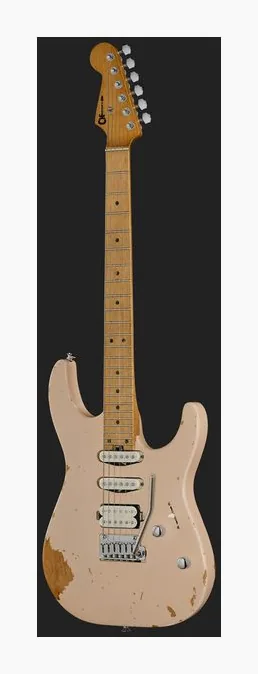 Charvel Rick Graham Pro-Mod DK24 SHP, corpo e verniciatura in primo piano