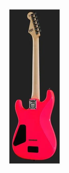 Charvel Sean Long Pro-Mod SD1 HH NPI, curve del body viste dall'alto