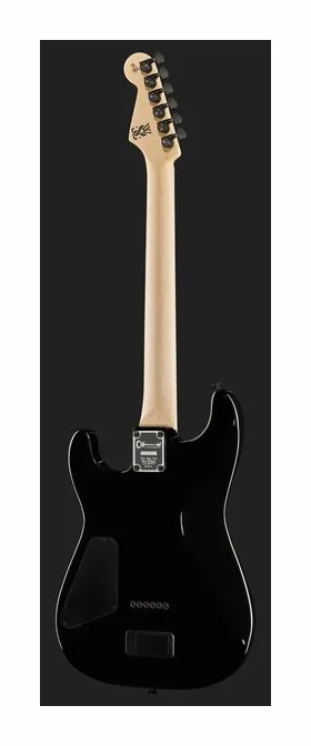 Charvel Sean Long San Dimas HH Black, paletta con meccaniche e logo