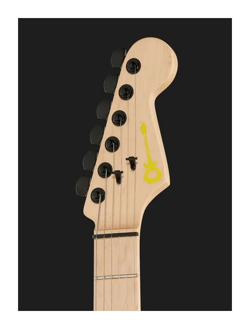 Charvel Sean Long San Dimas HH Black, selettore pickup e jack di uscita