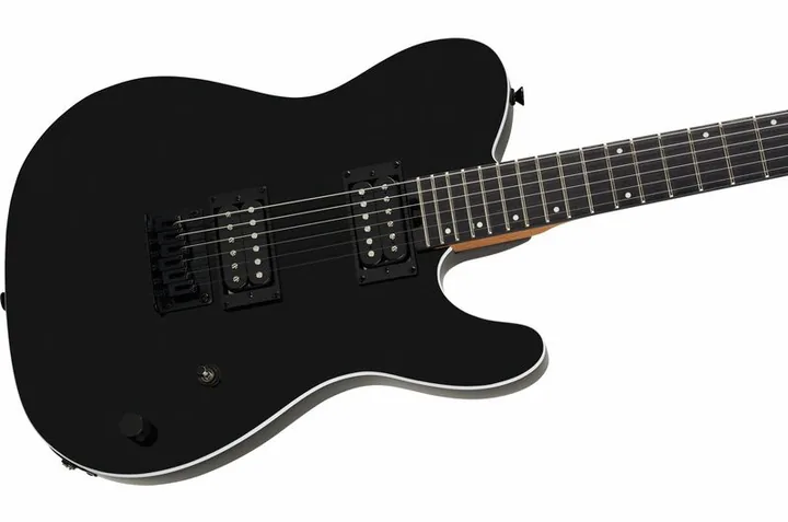 Charvel Standard SD2 HH HT GBLK, selettore pickup e jack di uscita
