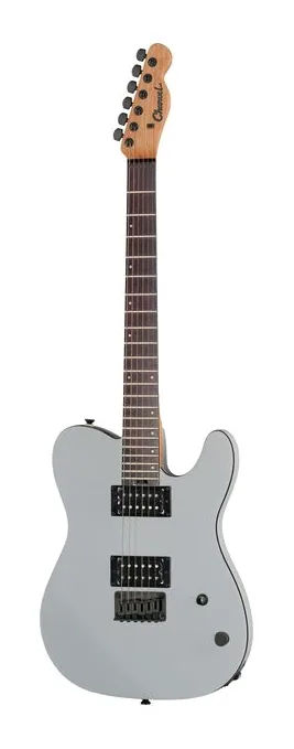 Charvel Standard SD2 HH HT SGRAY in primo piano frontale