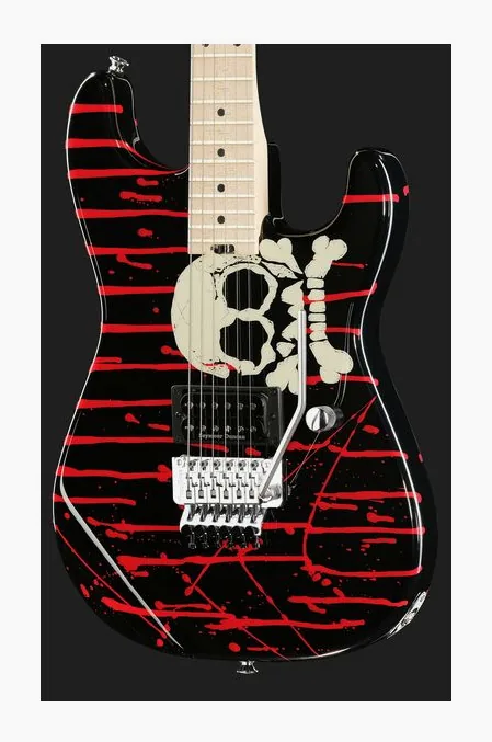 Charvel Warren DeMartini Signature, selettore pickup e jack di uscita