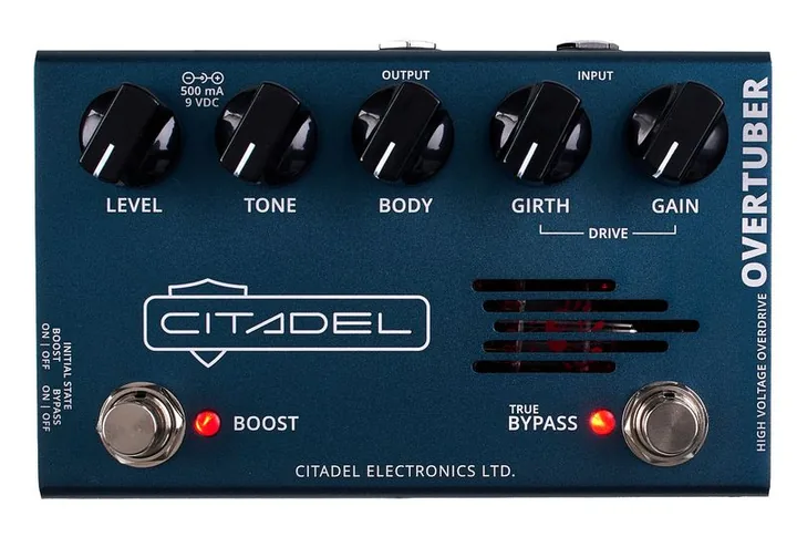 Citadel Overtuber, led e interruttore a pedale