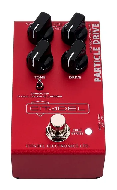 Citadel Particle Drive, footswitch in primo piano