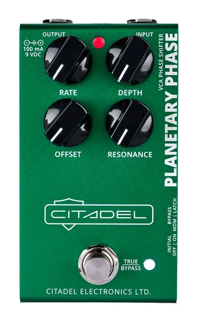 Citadel Planetary Phase, connettori sul retro dell'unita