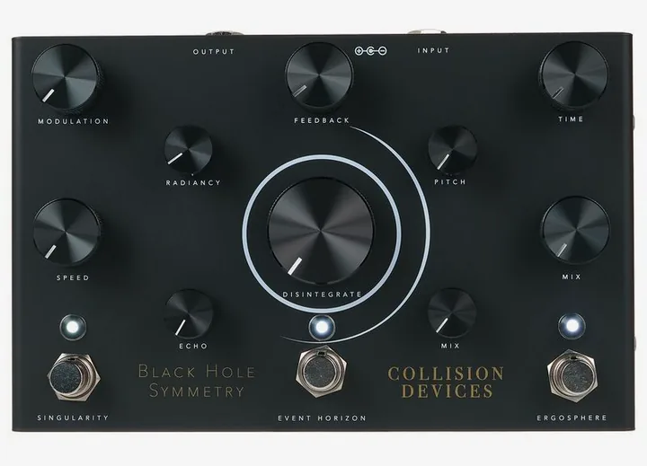 Collision Devices Black Hole Symmetry, grafica del pannello superiore