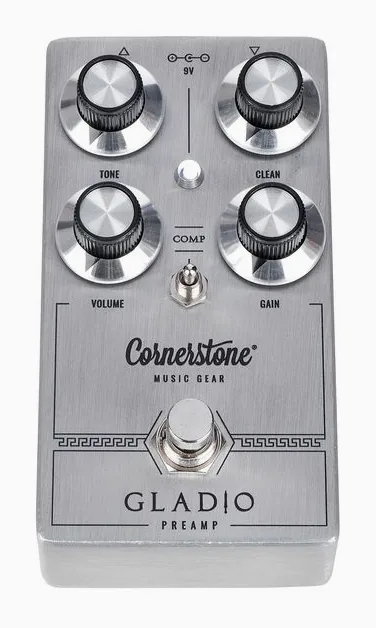 Cornerstone Gladio SC Single Preamp, connettori sul retro dell'unita