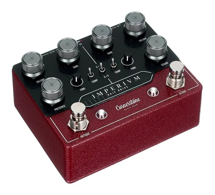Cornerstone Imperium V2 Dual Overdrive, ingressi e uscite laterali