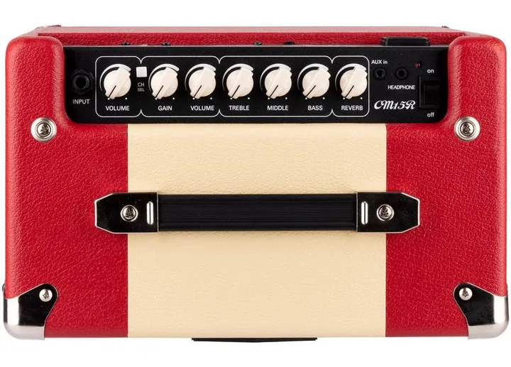 Cort CM15-R Dark Red, vista laterale del cabinet