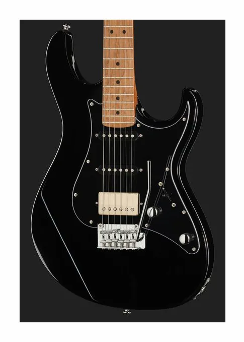 Cort G250 SE Black, corpo e verniciatura in primo piano