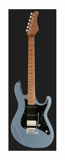 Cort G250 SE Ocean Blue Grey, curve del body viste dall'alto