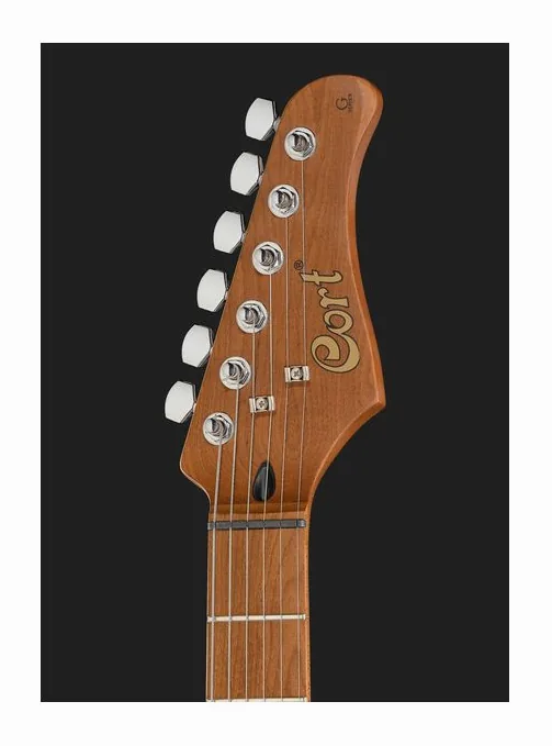 Cort G250 SE Ocean Blue Grey, curve del body viste dall'alto