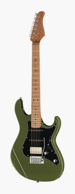Cort G250 SE Olive Dark Green visto di fronte