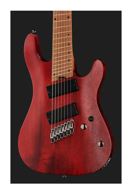 Cort KX307MS Open Pore Mahagony, corpo e verniciatura in primo piano