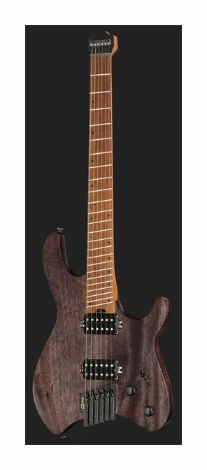Cort Space G6MS SGTK, manico e tastiera visti di lato