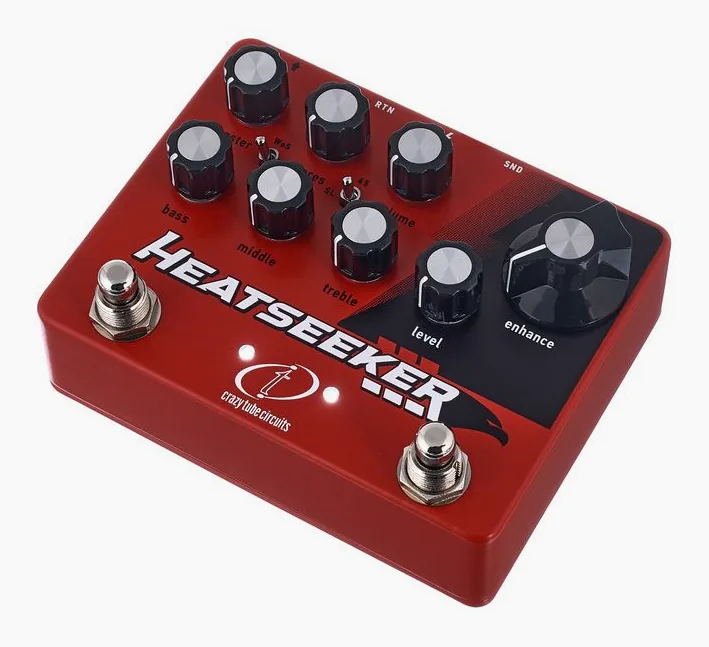 Crazy Tube Circuits Heatseeker fotografato frontalmente