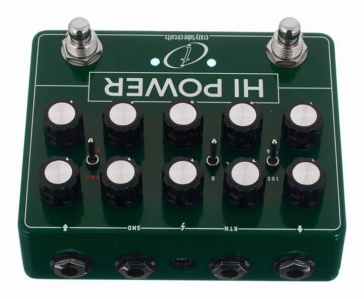 Crazy Tube Circuits HI-Power, connettori sul retro dell'unita