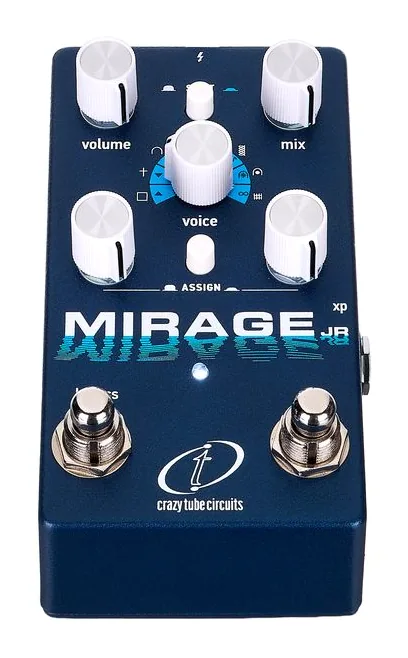 Crazy Tube Circuits Mirage Junior, ingressi e uscite laterali