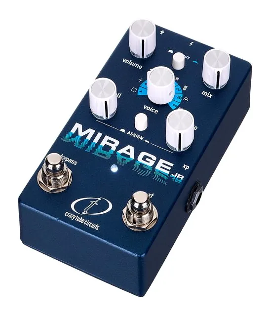 Crazy Tube Circuits Mirage Junior in primo piano frontale