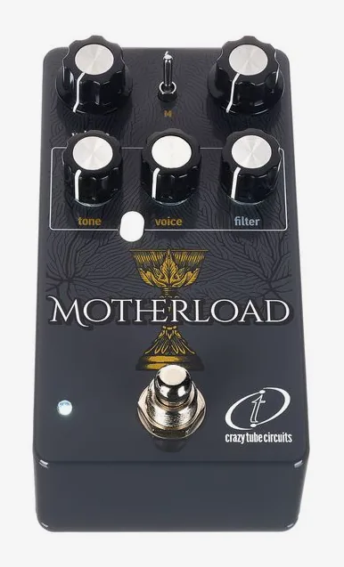Crazy Tube Circuits Motherload, led e interruttore a pedale