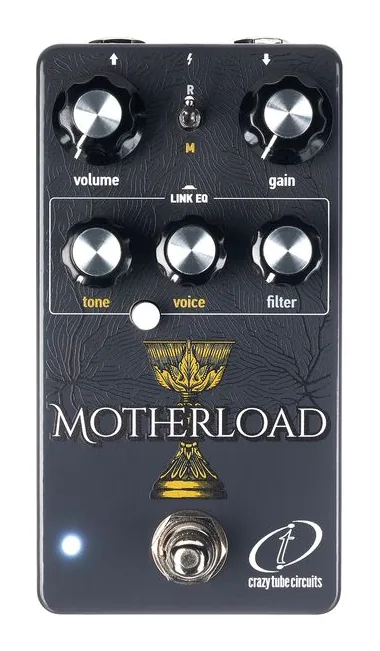 Crazy Tube Circuits Motherload, connettori sul retro dell'unita