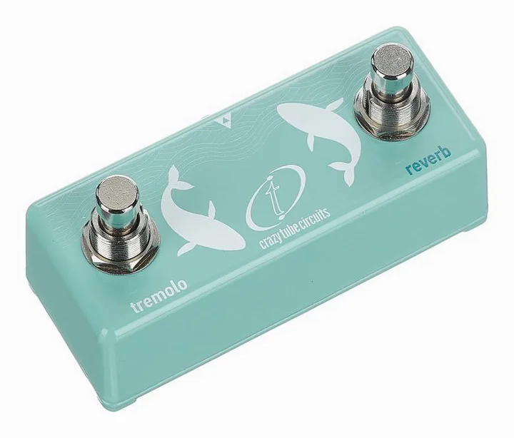 Crazy Tube Circuits Remote Control White Wale V2, led e interruttore a pedale