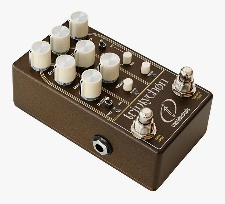 Crazy Tube Circuits Triptychon, led e interruttore a pedale