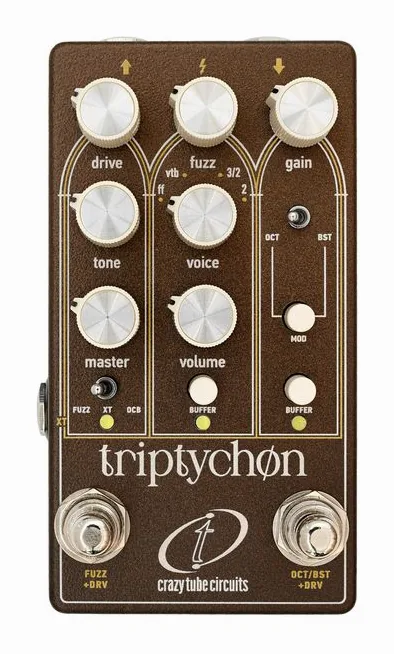 Crazy Tube Circuits Triptychon in primo piano frontale