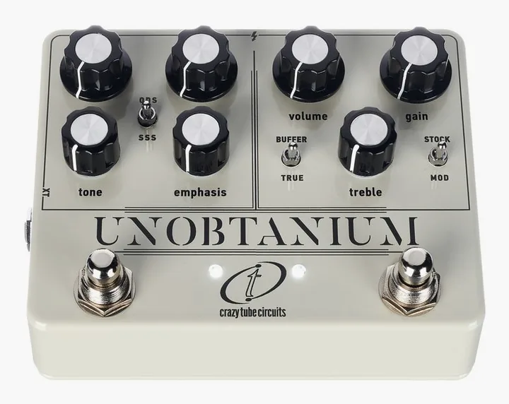 Crazy Tube Circuits Unobtanium, ingressi e uscite laterali