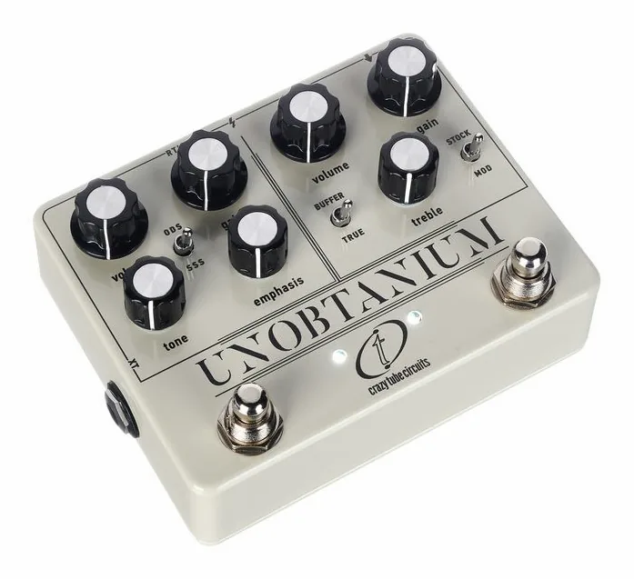 Crazy Tube Circuits Unobtanium, ingressi e uscite laterali