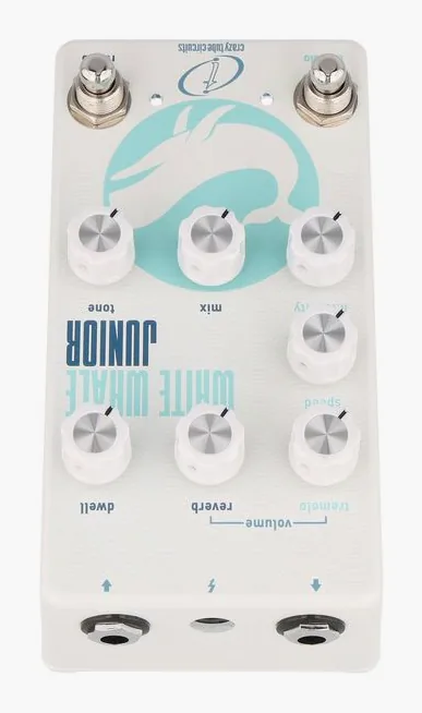 Crazy Tube Circuits White Whale JR, led e interruttore a pedale
