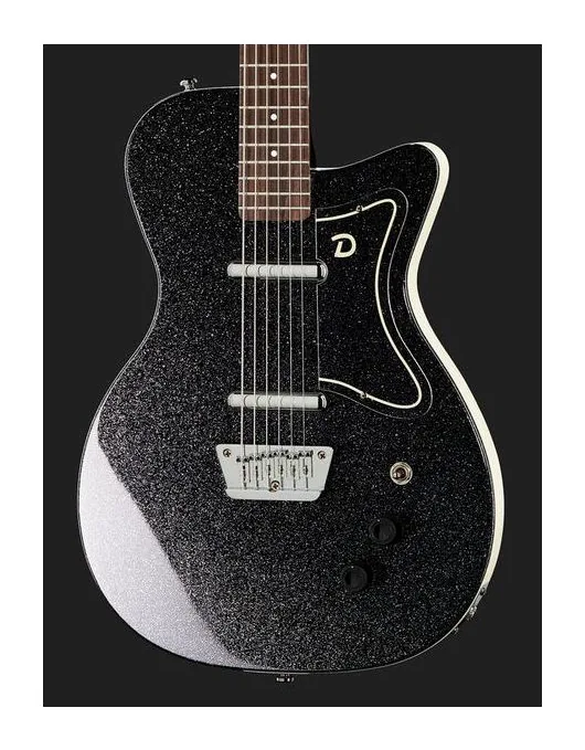 Danelectro 56 Baritone BMF 3+3, manico e tastiera visti di lato