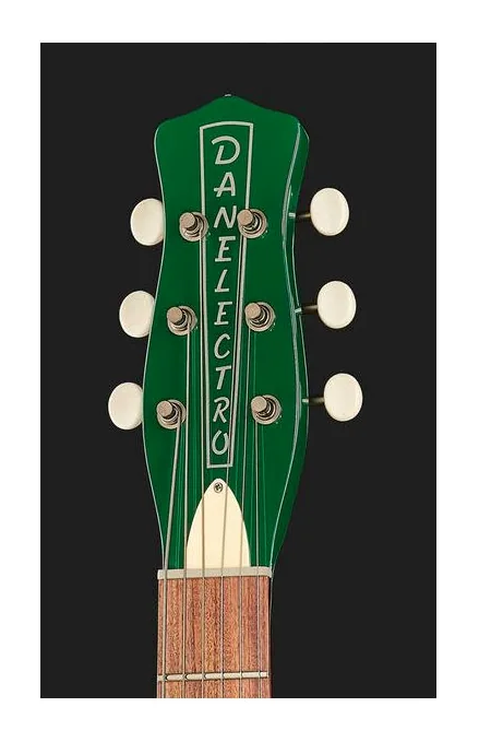 Danelectro 57 Jade, curve del body viste dall'alto