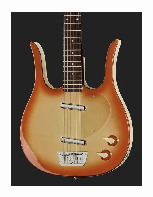 Danelectro 58 Longhorn Baritone CB, vista posteriore del corpo