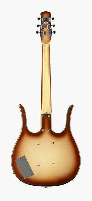 Danelectro 58 Longhorn CB, paletta con meccaniche e logo