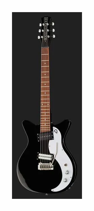 Danelectro 59 XT Black, capotasto e prime posizioni della tastiera