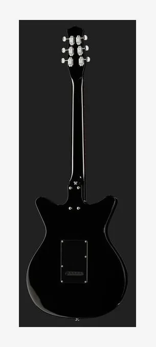 Danelectro 59 XT Black, capotasto e prime posizioni della tastiera