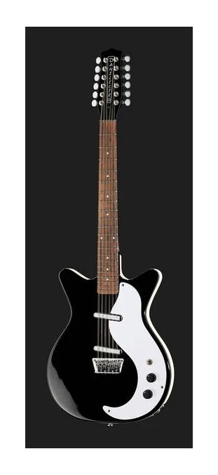 Danelectro 59 Dano 12 BK, ponte e meccaniche di intonazione