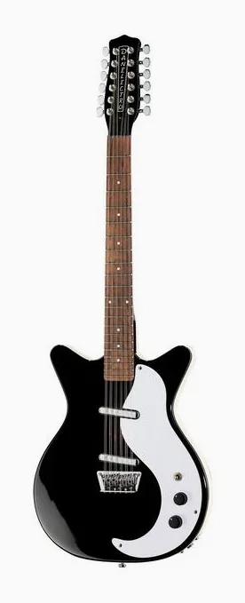 Danelectro 59 Dano 12 BK visto di fronte