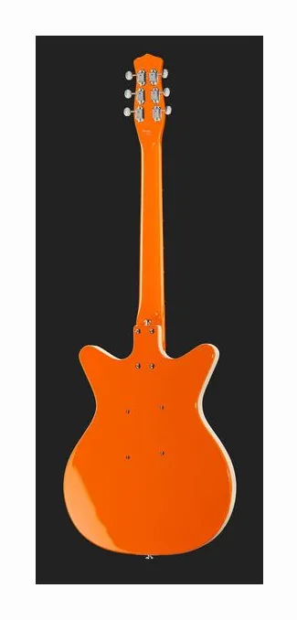 Danelectro 59M NOS+ DC OR, vista posteriore del corpo