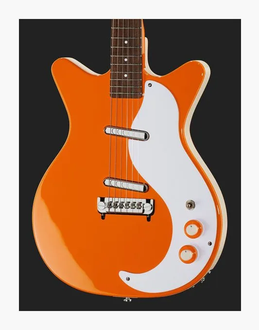 Danelectro 59M NOS+ DC OR, pickup e manopole dei controlli