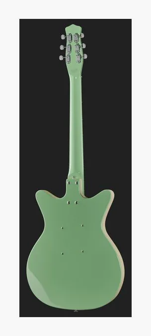 Danelectro 59M NOS+ DC SFG, corpo e verniciatura in primo piano