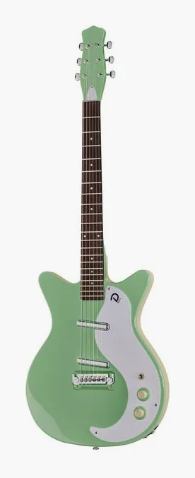 Danelectro 59M NOS+ DC SFG in primo piano frontale