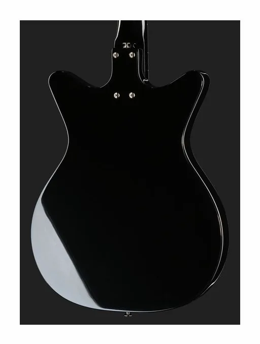 Danelectro 59X Black, capotasto e prime posizioni della tastiera