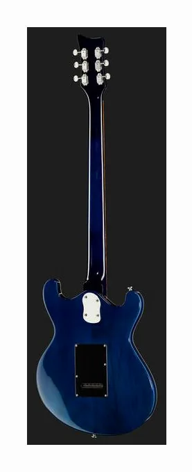 Danelectro 66BT Blue Burst, pickup e manopole dei controlli