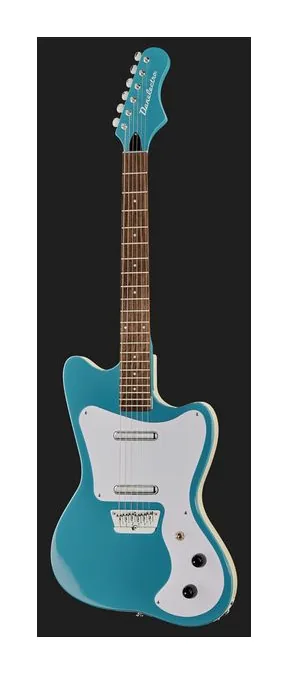 Danelectro 67 Aqua, vista posteriore del corpo