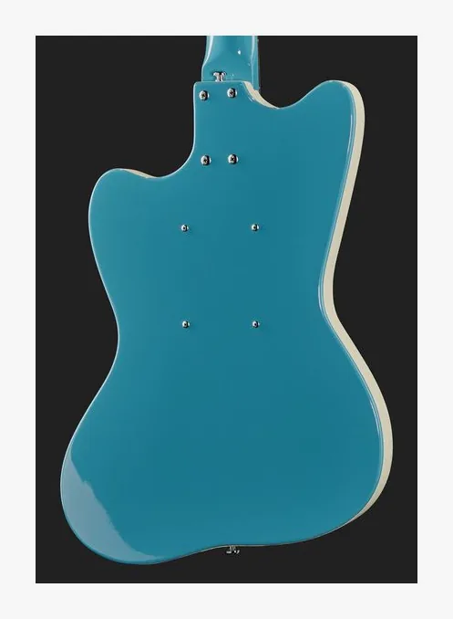 Danelectro 67 Aqua, vista posteriore del corpo