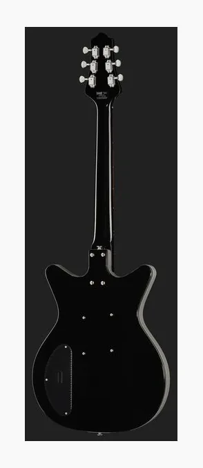Danelectro Dan O. Cool Black, paletta con meccaniche e logo